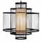 Hello Honey® 19.5" Boho Tiered Bamboo Chandelier